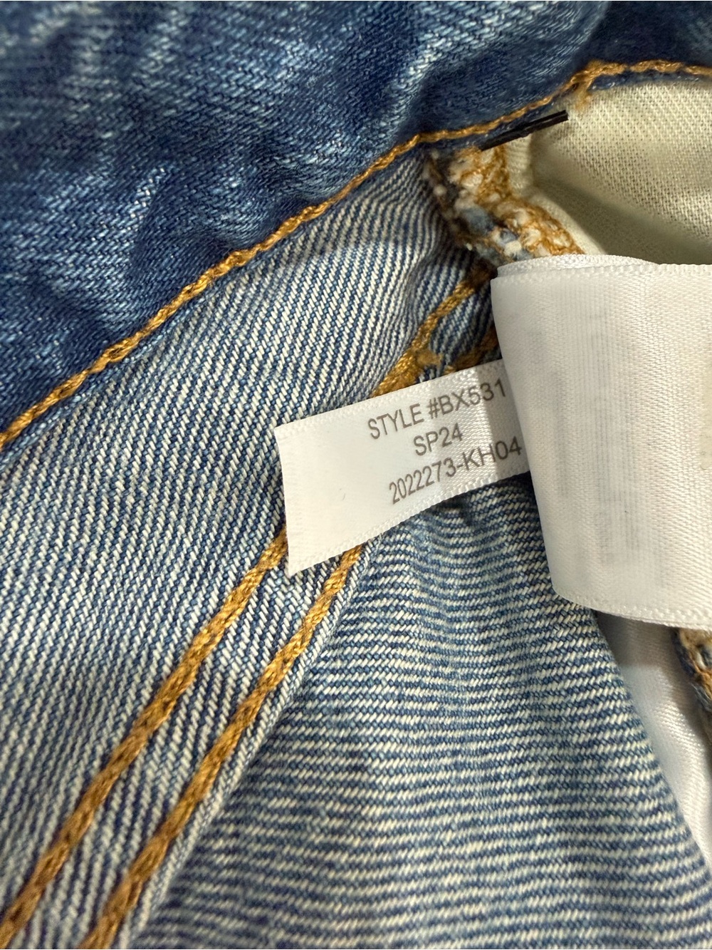 J. Crew Premium Edition High Rise Straight Leg Jeans Button Fly Size 27 - Picture 5 of 9